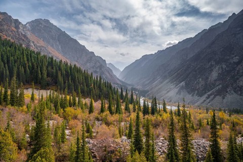 View of the Ala Archa valley