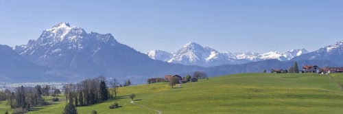 Alpine foothills near Rosshaupten