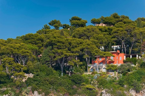 Villa area at Cap Ferrat