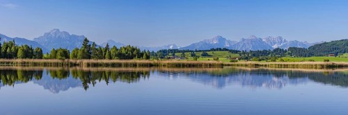 Panorama at Schmutterweiher