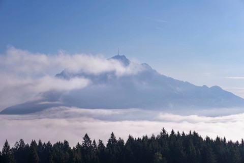 View from the Wittelsbacher Hoehe to the Gruenten