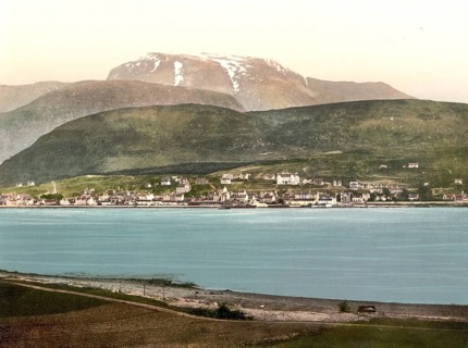 Fort William and the mountain Ben Nevis