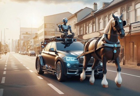 Luxury converted custom carriage from german sedan as travel wagon caravan