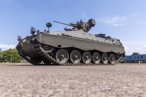 MARDER infantry fighting vehicle of the German Armed Forces