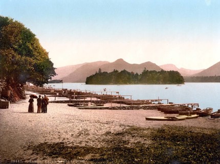 Boat mooring at Derwentwater