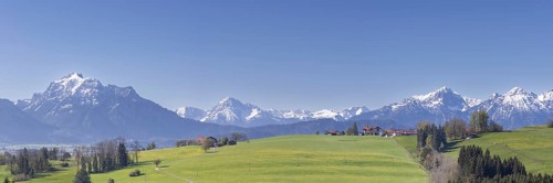 Alpine foothills near Rosshaupten