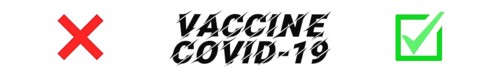 Covid-19 vaccine advertising banner. Coronavirus. Pandemic. Epidemic. Protection against disease