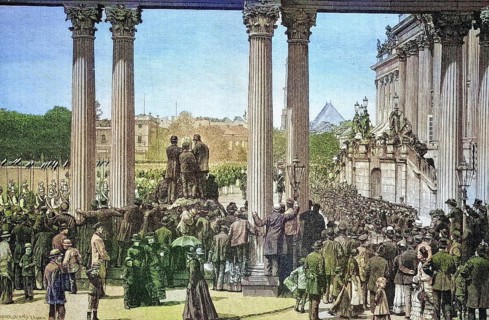 Parade im Lustgarten zu Potsdam