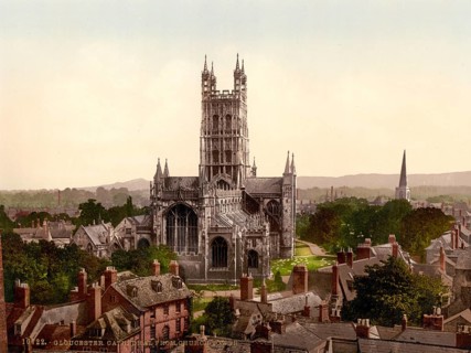 Gloucester Cathedral Church of The Holy and Indivisible Trinity in the city of Gloucester is one of the most important church buildings in England