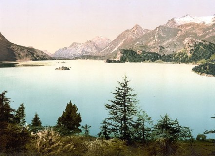 View over the upper Engadine