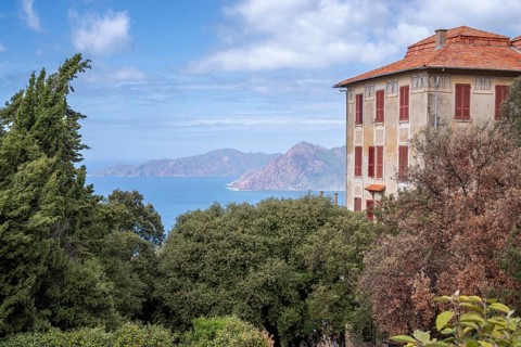 Corsican country house above the Gulf of Porto