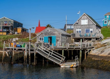 Peggys Cove Fishing Cabin Canada