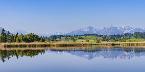 Panorama at Schmutterweiher