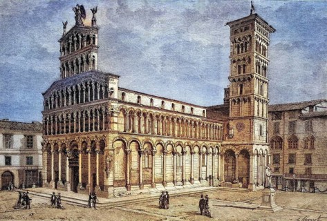 The church of San Michele in Lucca