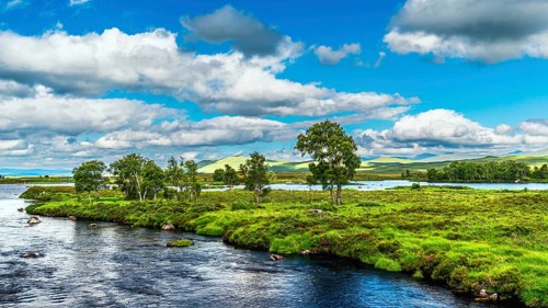 View of Rannoch Moor
