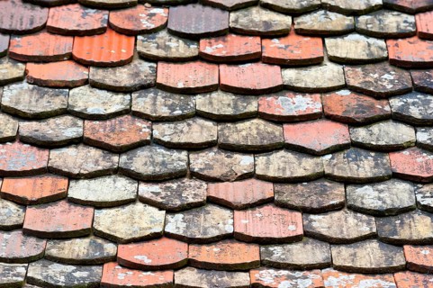 Historical roof tiles