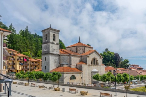 Church of Our Lady of the Assumption in the coastal town of Mutriku