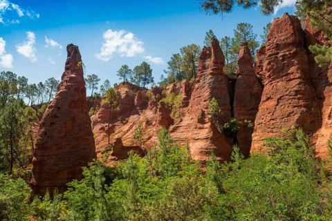 Red rocks