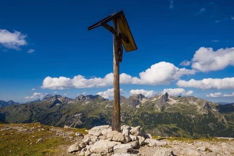 Field cross at the Rappensee