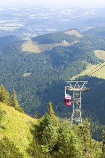 Cable car on the Hochfelln