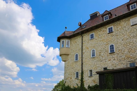 Detail of Teck Castle