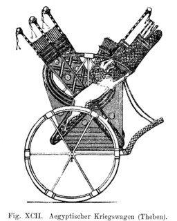 Egyptian war chariot