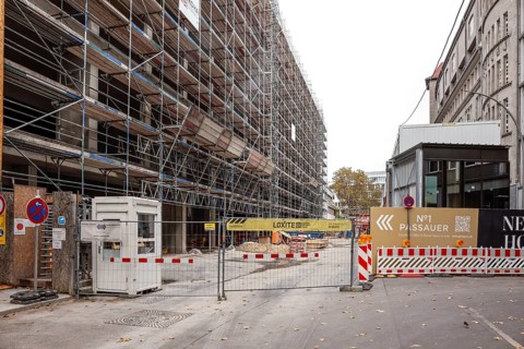 Signa construction project at Passauer Strasse 1