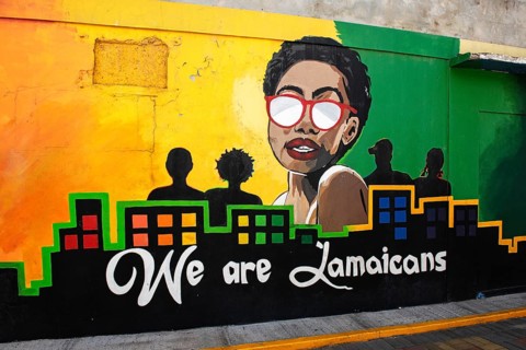 We are Jamaicans-Mural