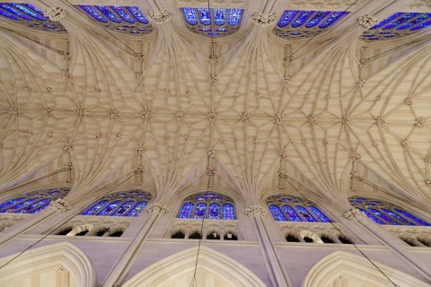 Vaulted ceiling