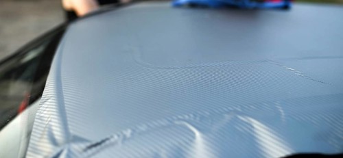 Covering the car body with carbon film