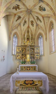 Winged altar from the 15th century by Master