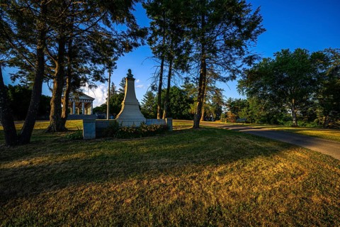 William W. Smith Memorial in College Hill Park
