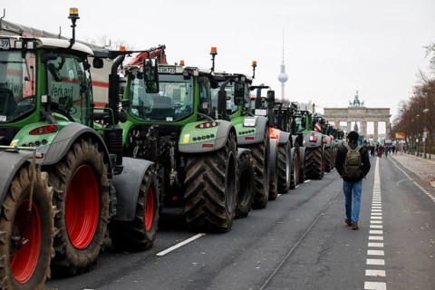 Farmers' demonstration