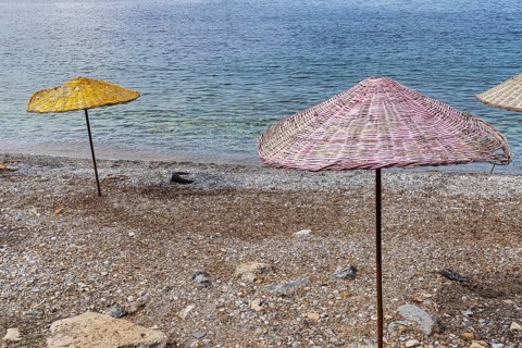 Woven parasol