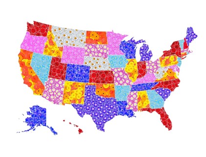 Map of the USA