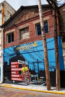 Orange Street Music Mural