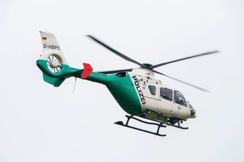 Police helicopter