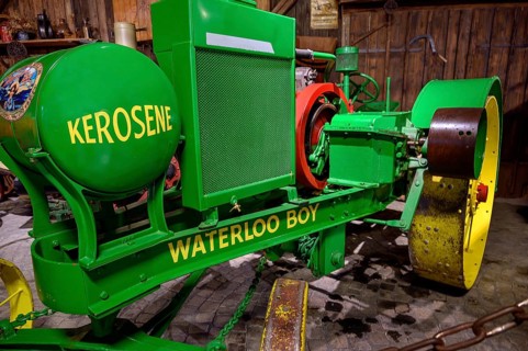 John Deere Waterloo Boy kerosene-powered tractor from 1918