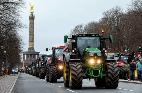 Farmers' demonstration