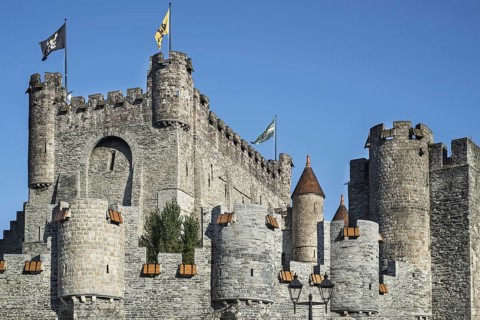The medieval Gravensteen