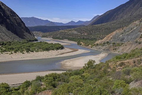 View over the El Rio Grande