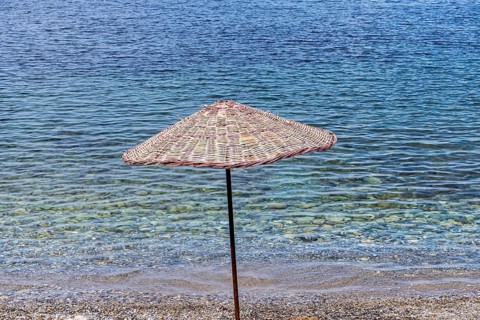 Woven parasol