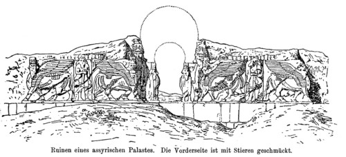 Ruin of an Assyrian palace