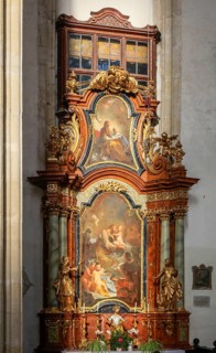 Baroque side altar