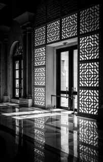 Black and white photograph