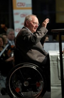 Federal Minister of Finance Wolfgang Schaeuble