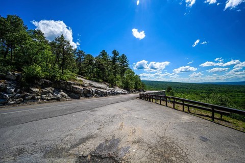 Catskill Scenic Overlook on State Rte 55