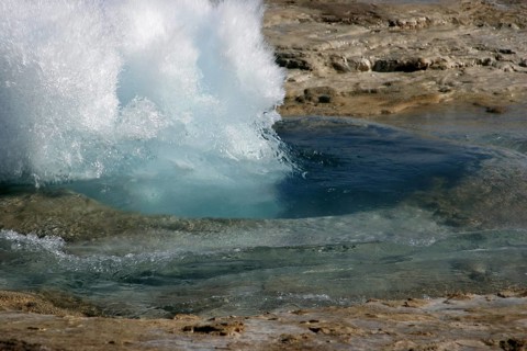 Eruption of the Strokkur