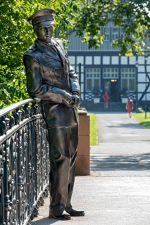 Bronze statue