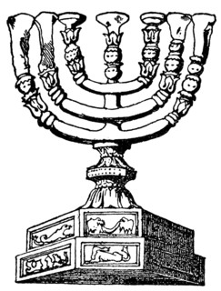 Seven-armed candlestick